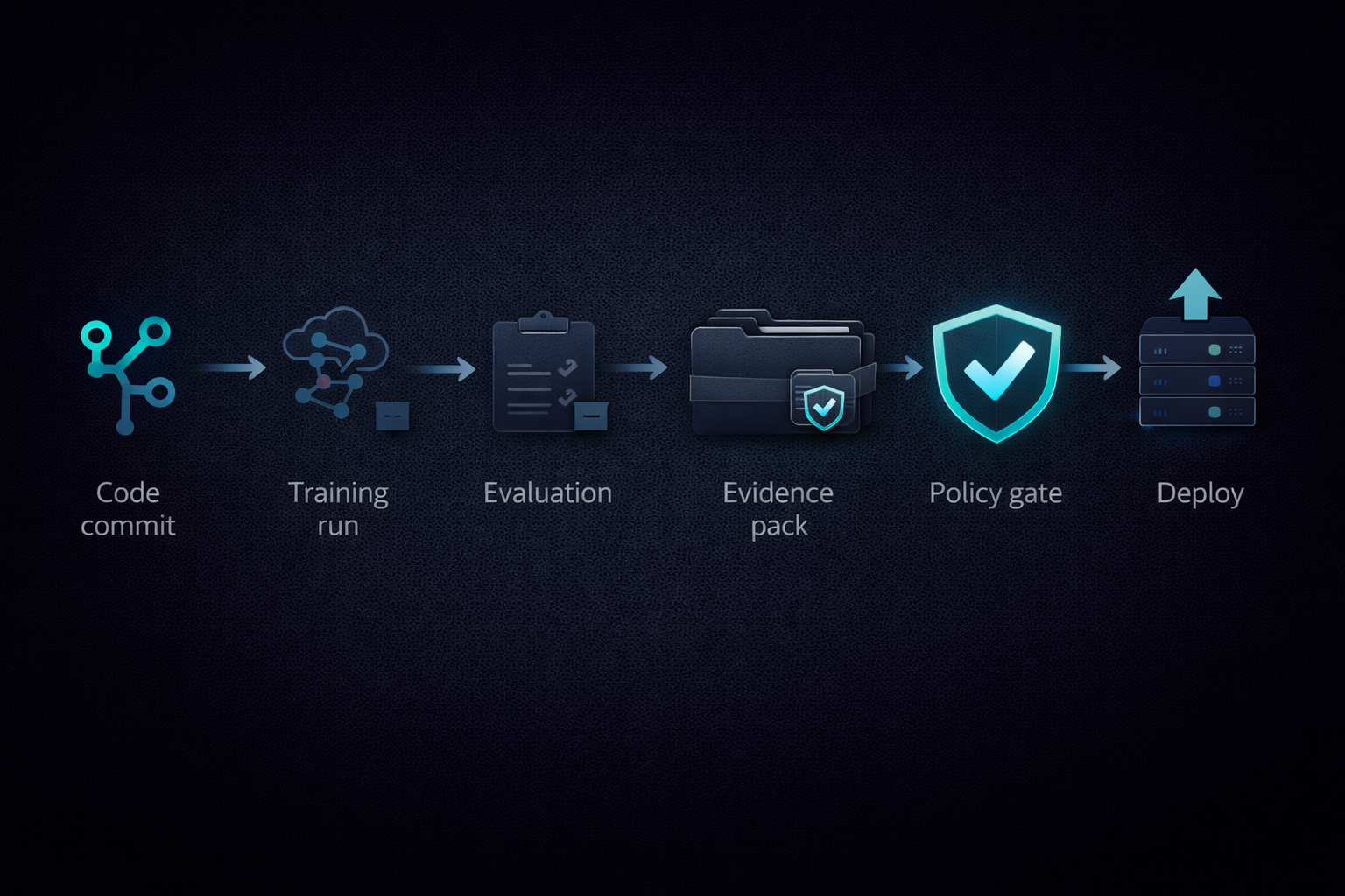 Evidence as a release artefact in the delivery pipeline